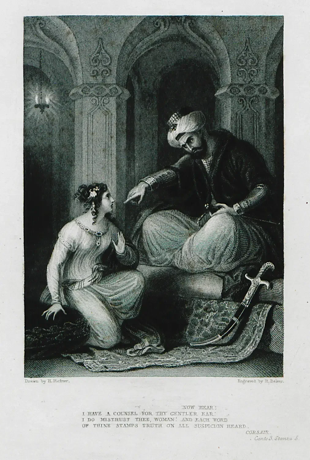 Байрон Корсар иллюстрации