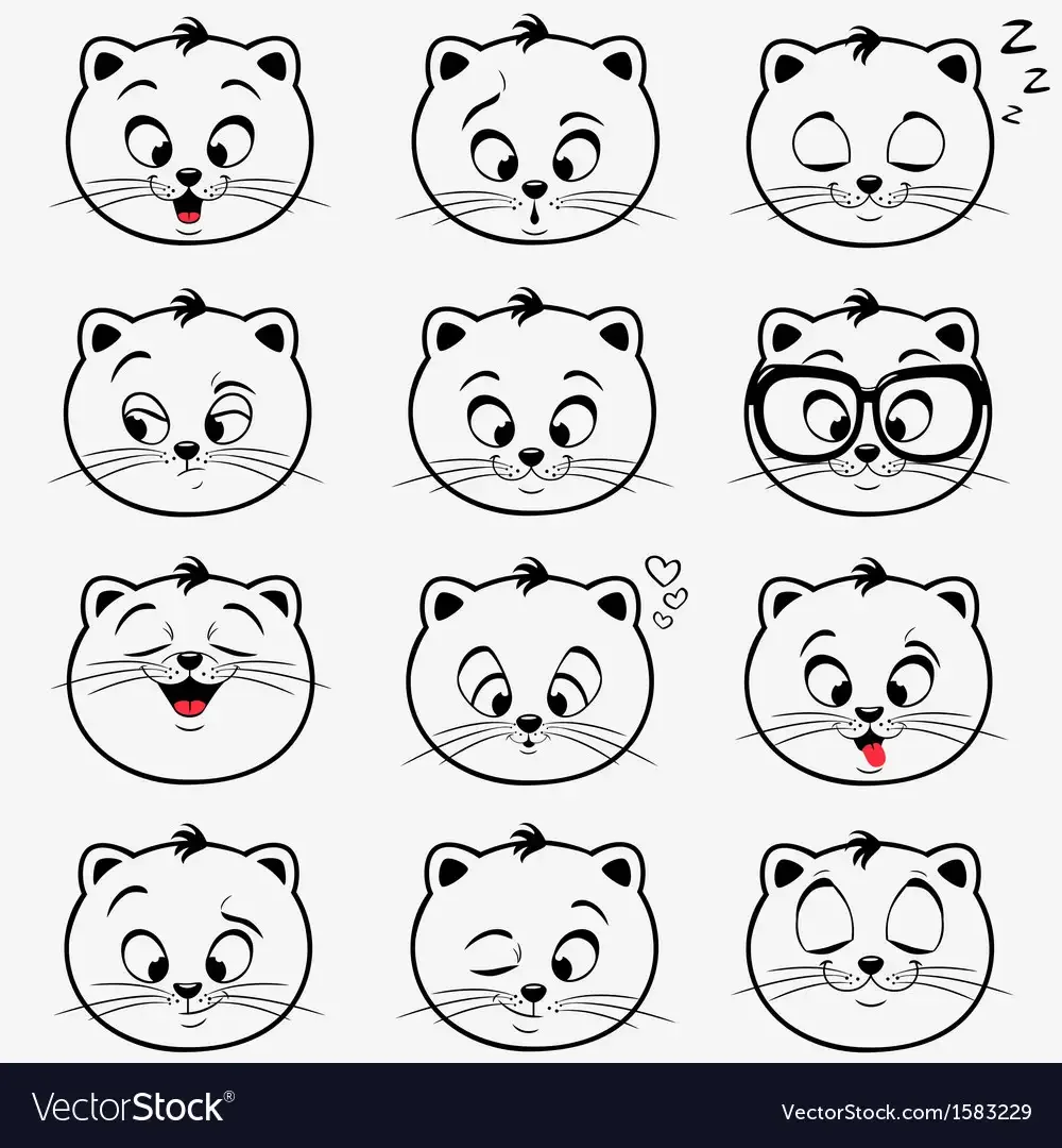 Мордочки эмоции