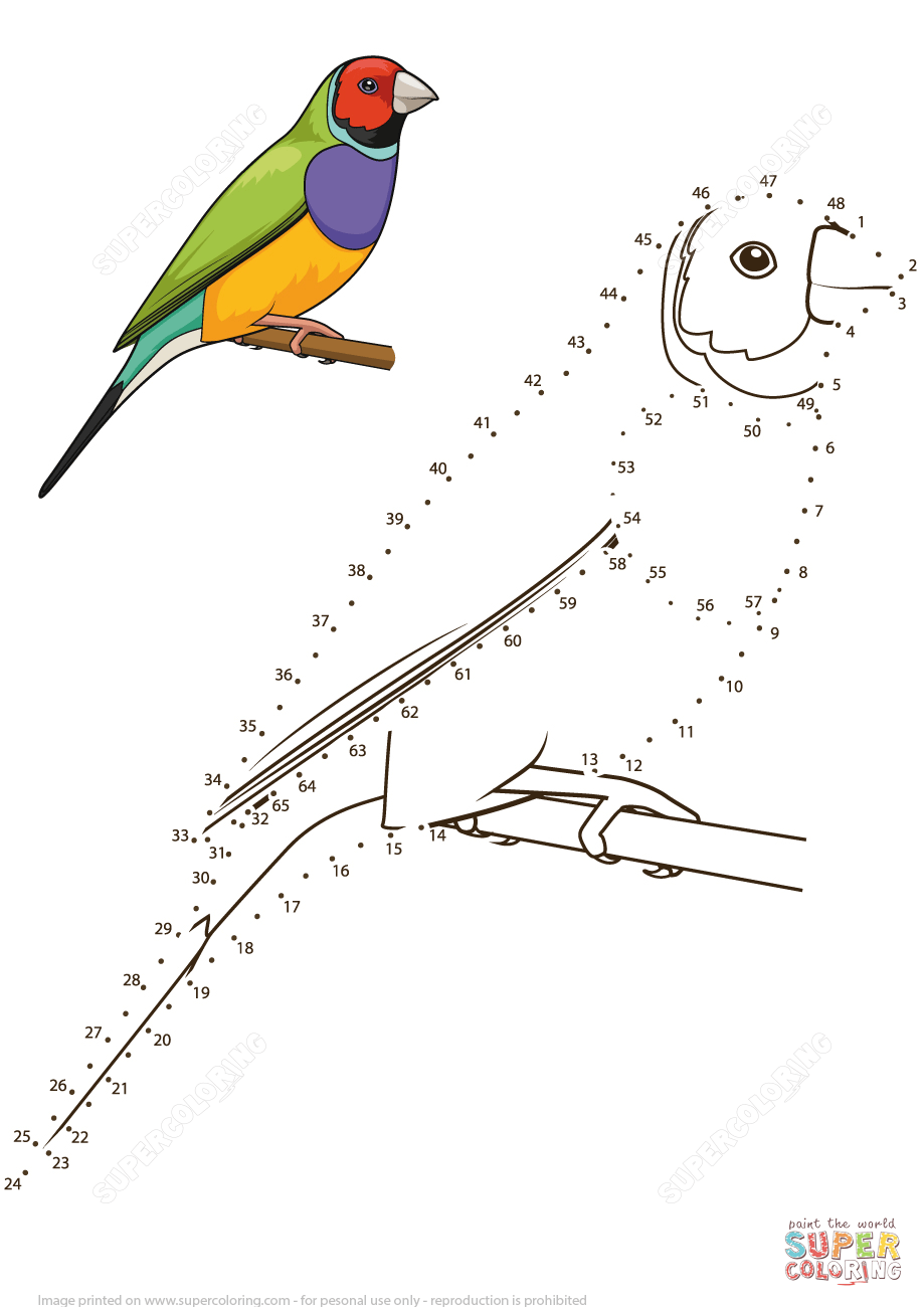 Раскраска по номерам петух