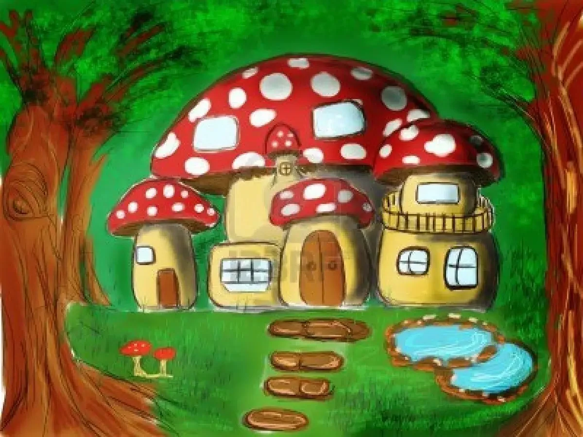 Сказочный город грибов