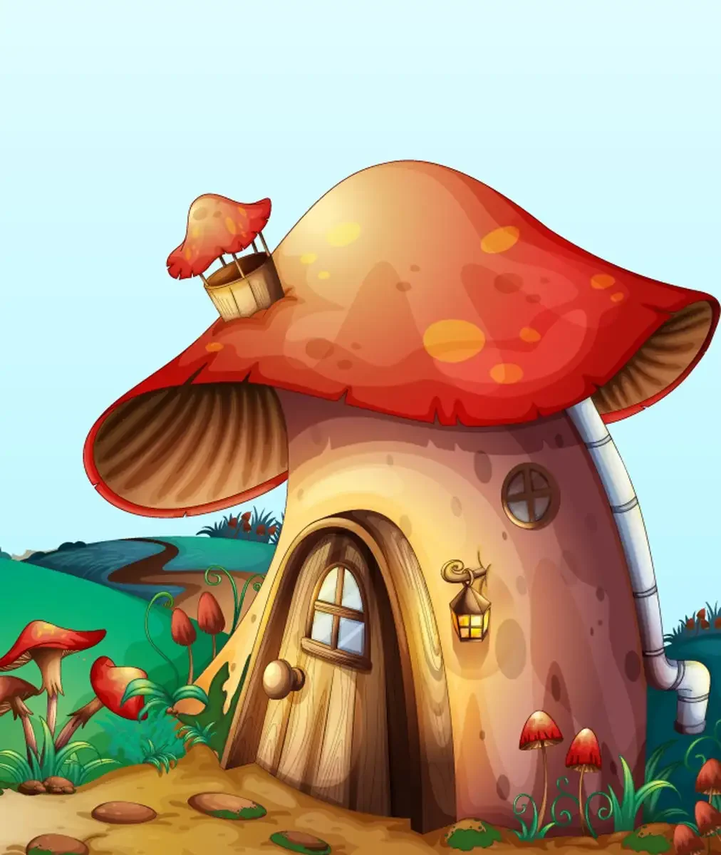 Домик гриб для детей