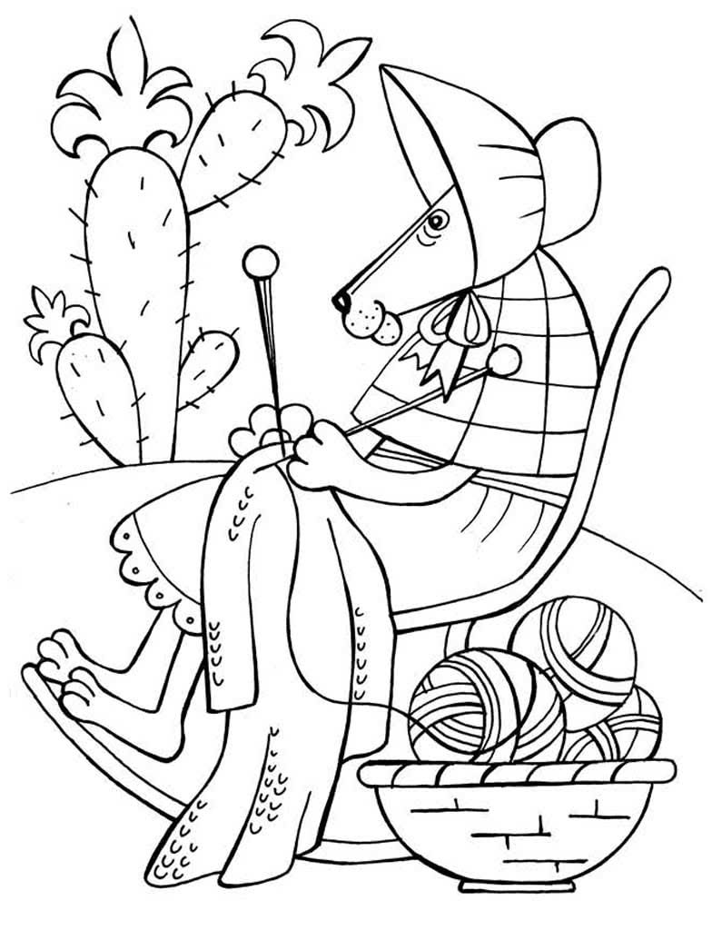 Лев Бонифаций раскраска