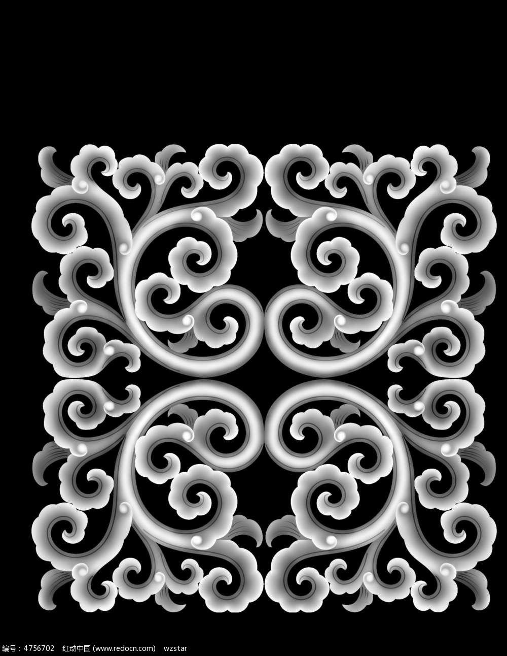 Альфы для Zbrush орнамент