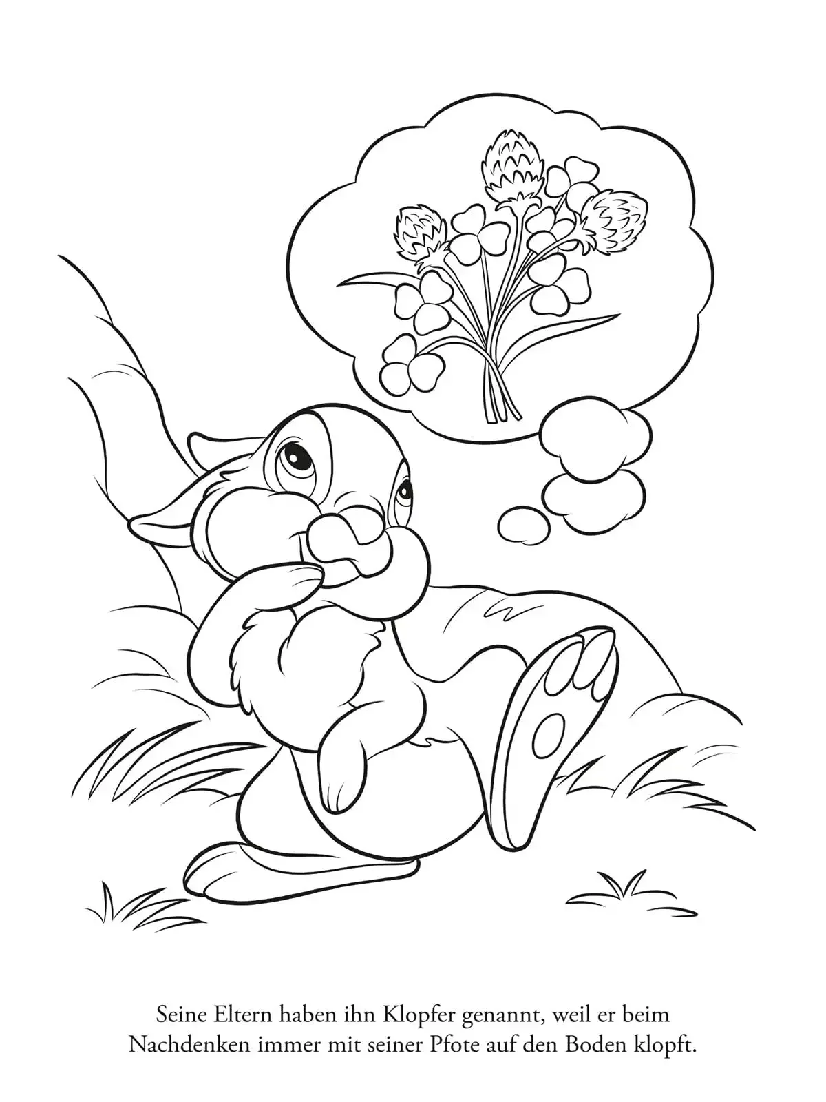 Зайчик побегайчик раскраска