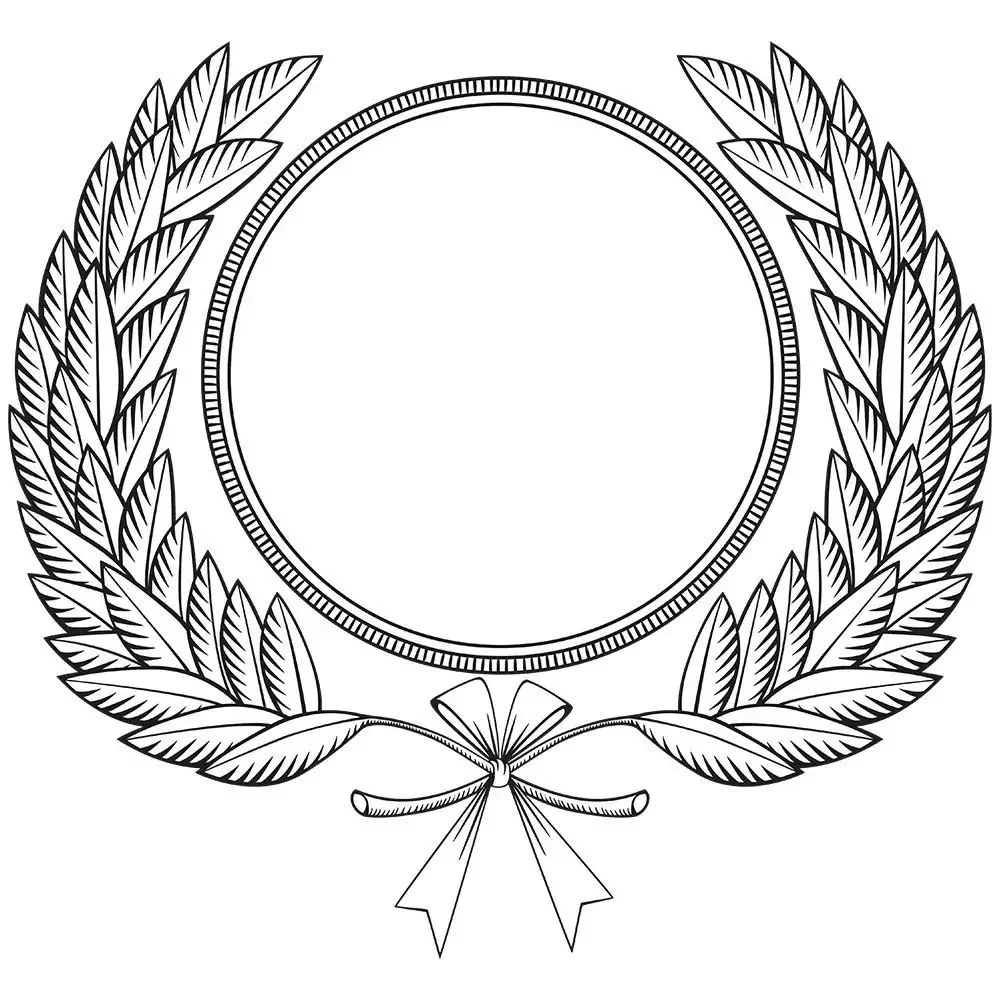 Медаль с Лавровым венком