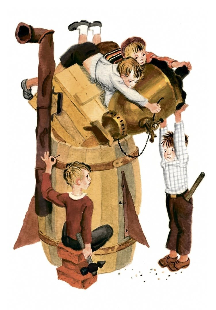 Денискины рассказы первое издание 1959 обложка