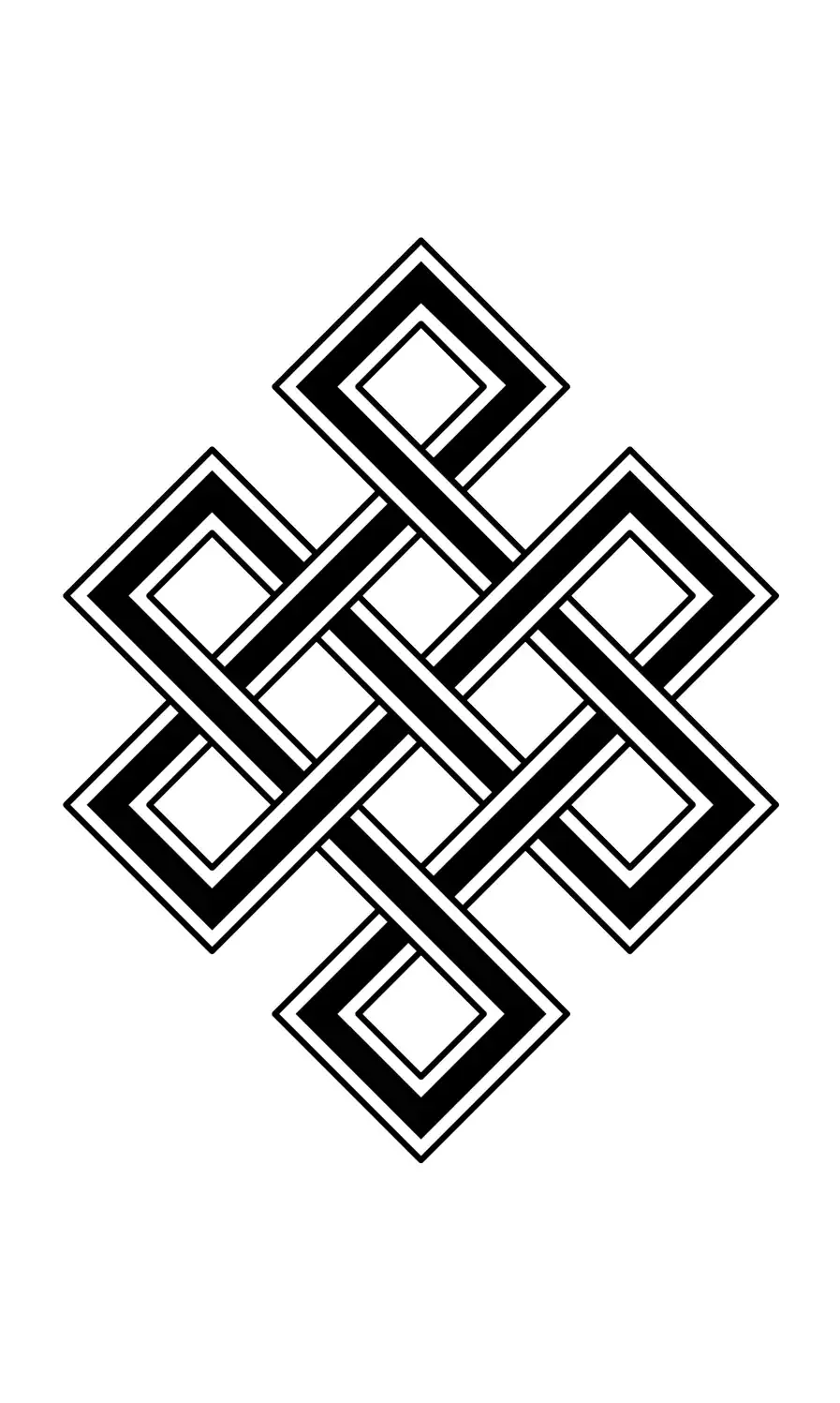 Монгольский орнамент солнце