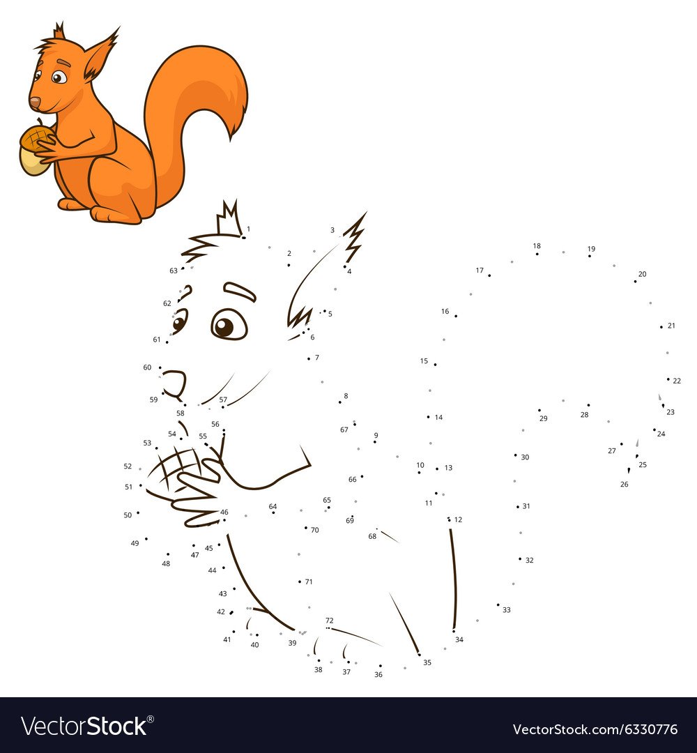 Лиса со скалочкой раскраска