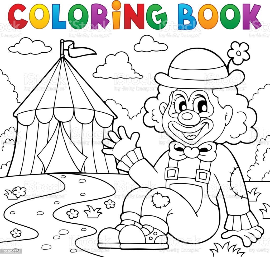 Coloring book цирк