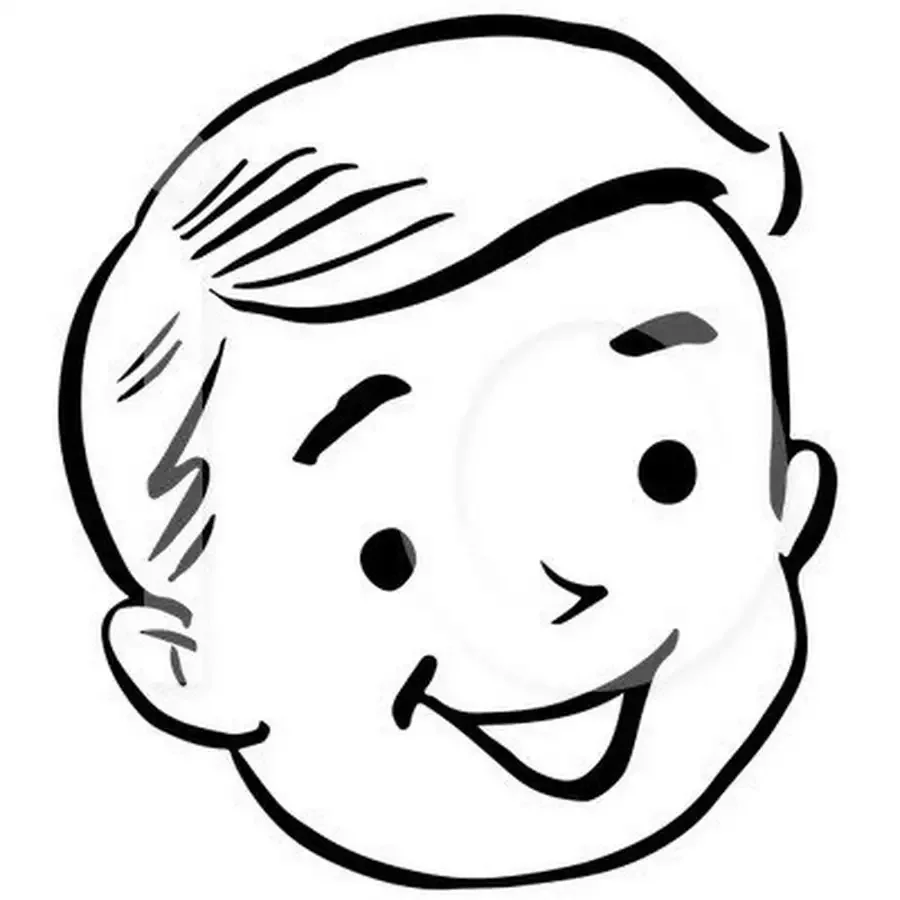 Буратино рисунок раскраска