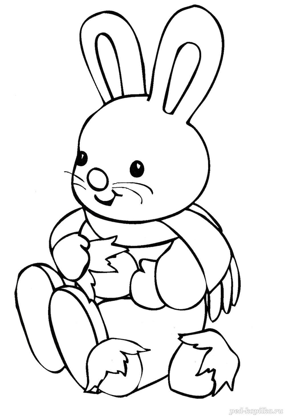 Нарисовать кролика