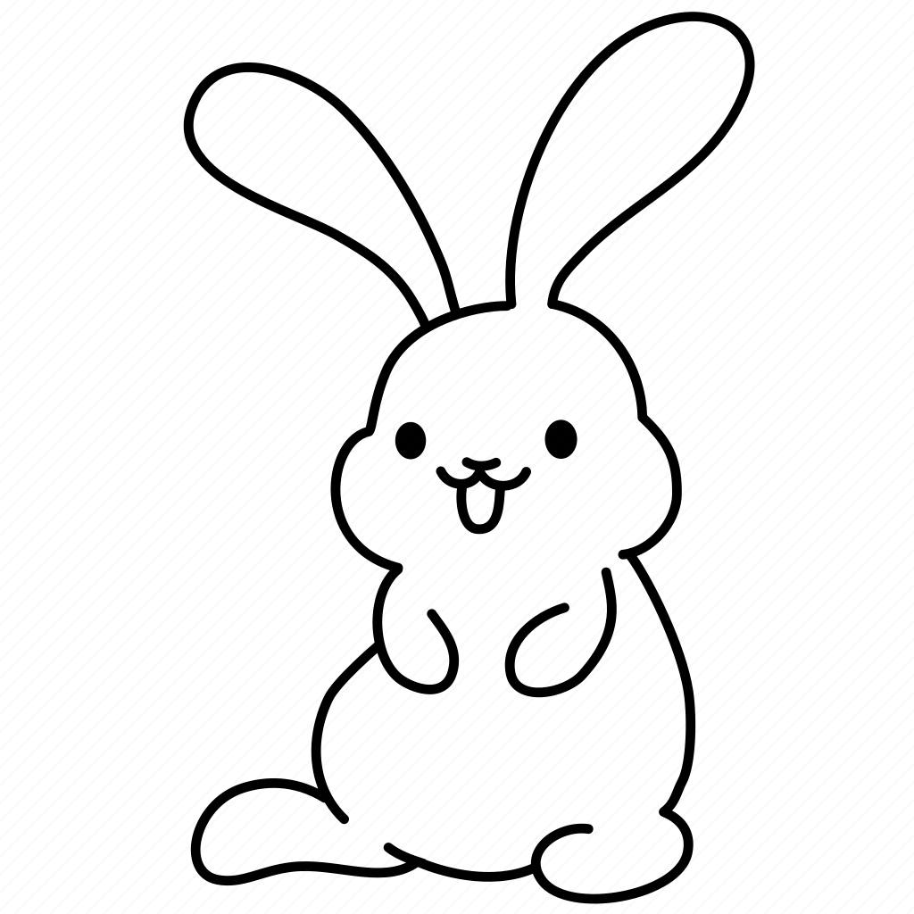Плюшевый заяц раскраска