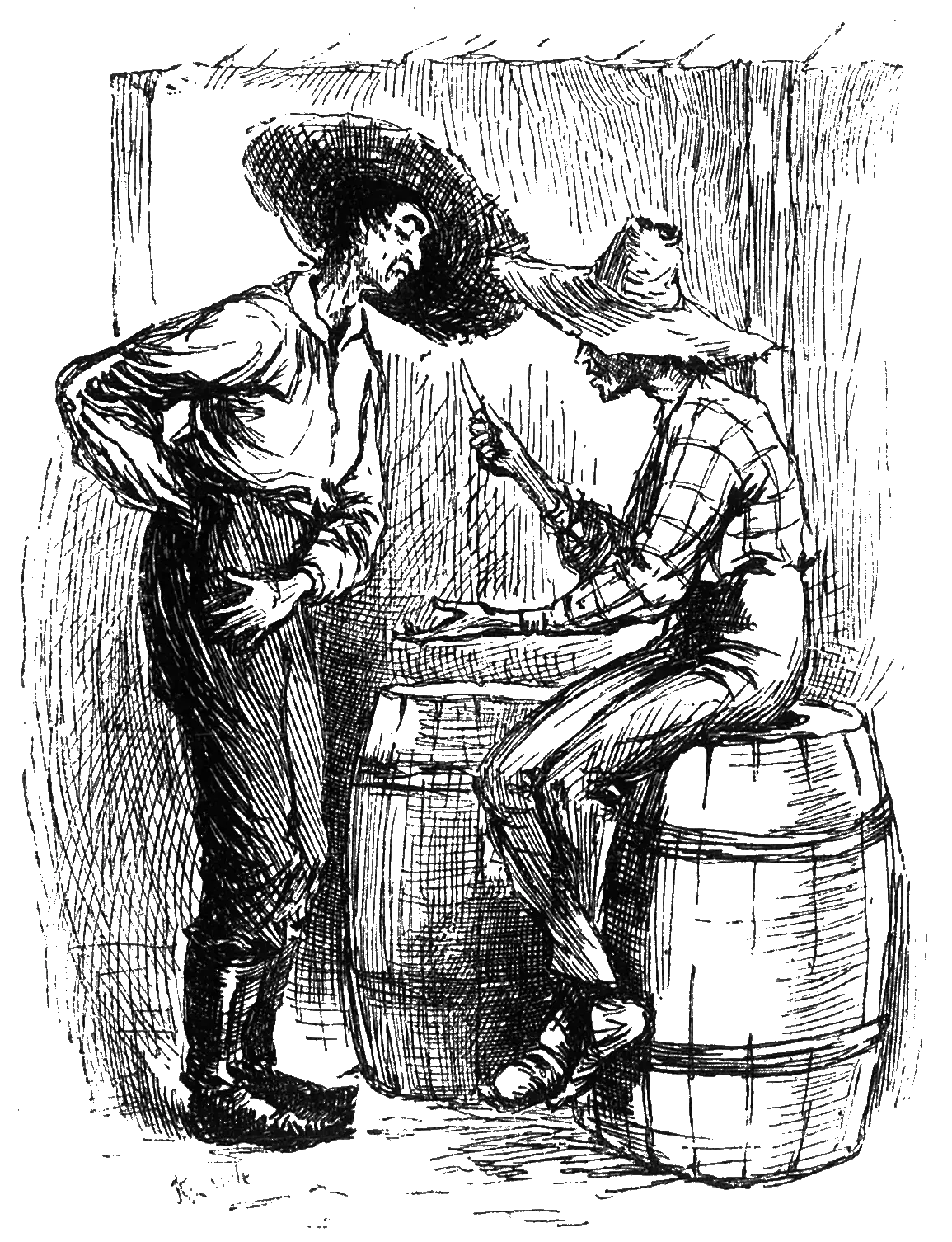 1884 Приключения Гекльберри Финна