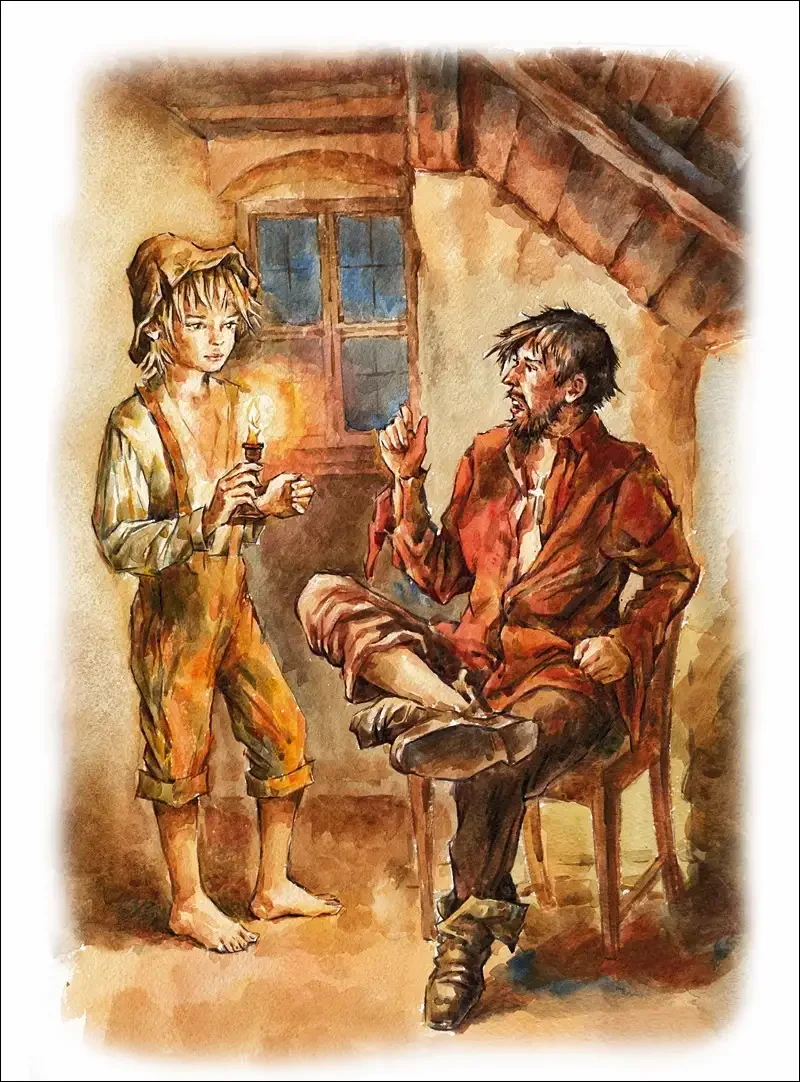 Гекльберри Финн арт