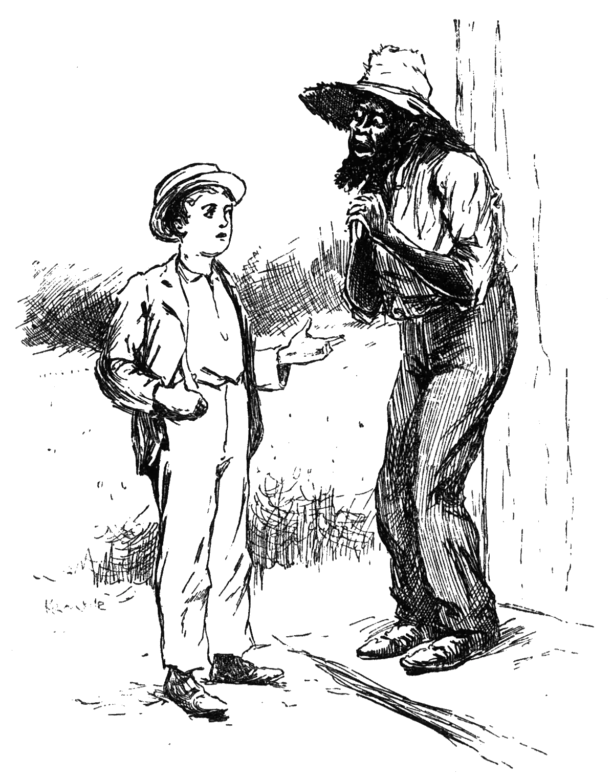 Приключения Гекльберри Финна иллюстрации