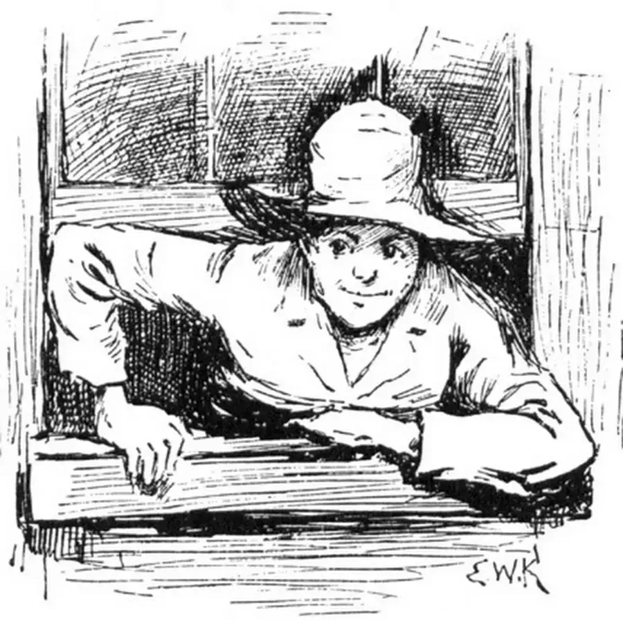 Гек Финн портрет