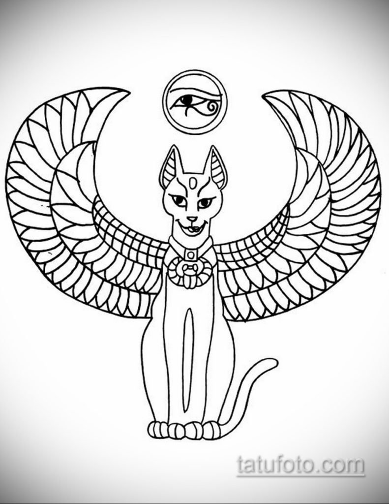 Кошка Бастет символ Египта