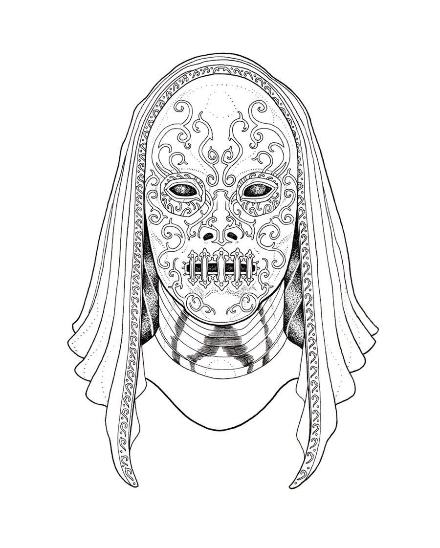 Раскраска Гарри Поттер Гермиона и Рон