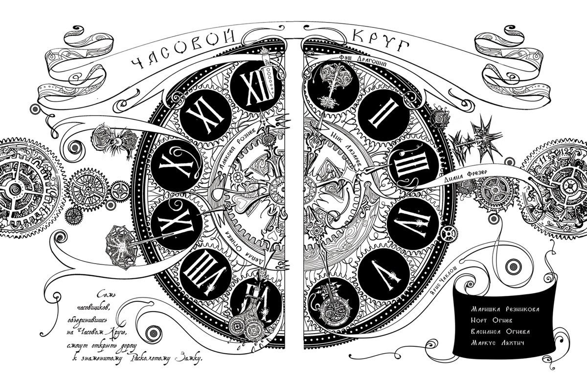 Раскраска василиса огнева