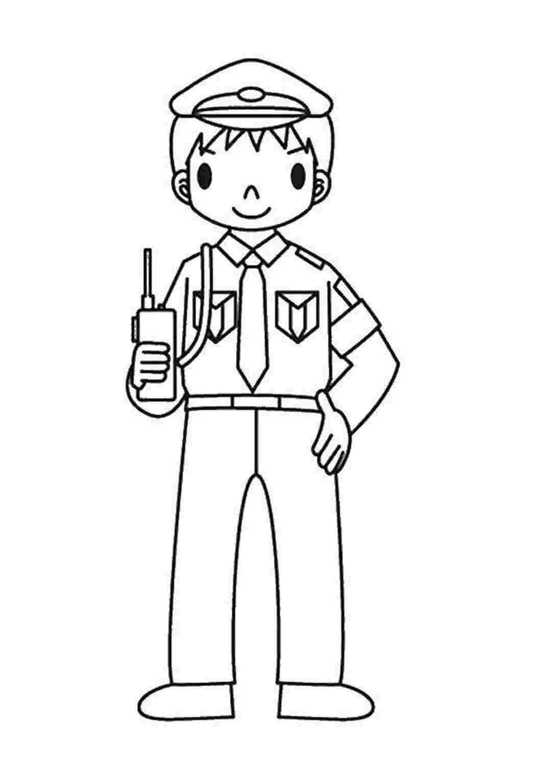 Боец раскраска для детей