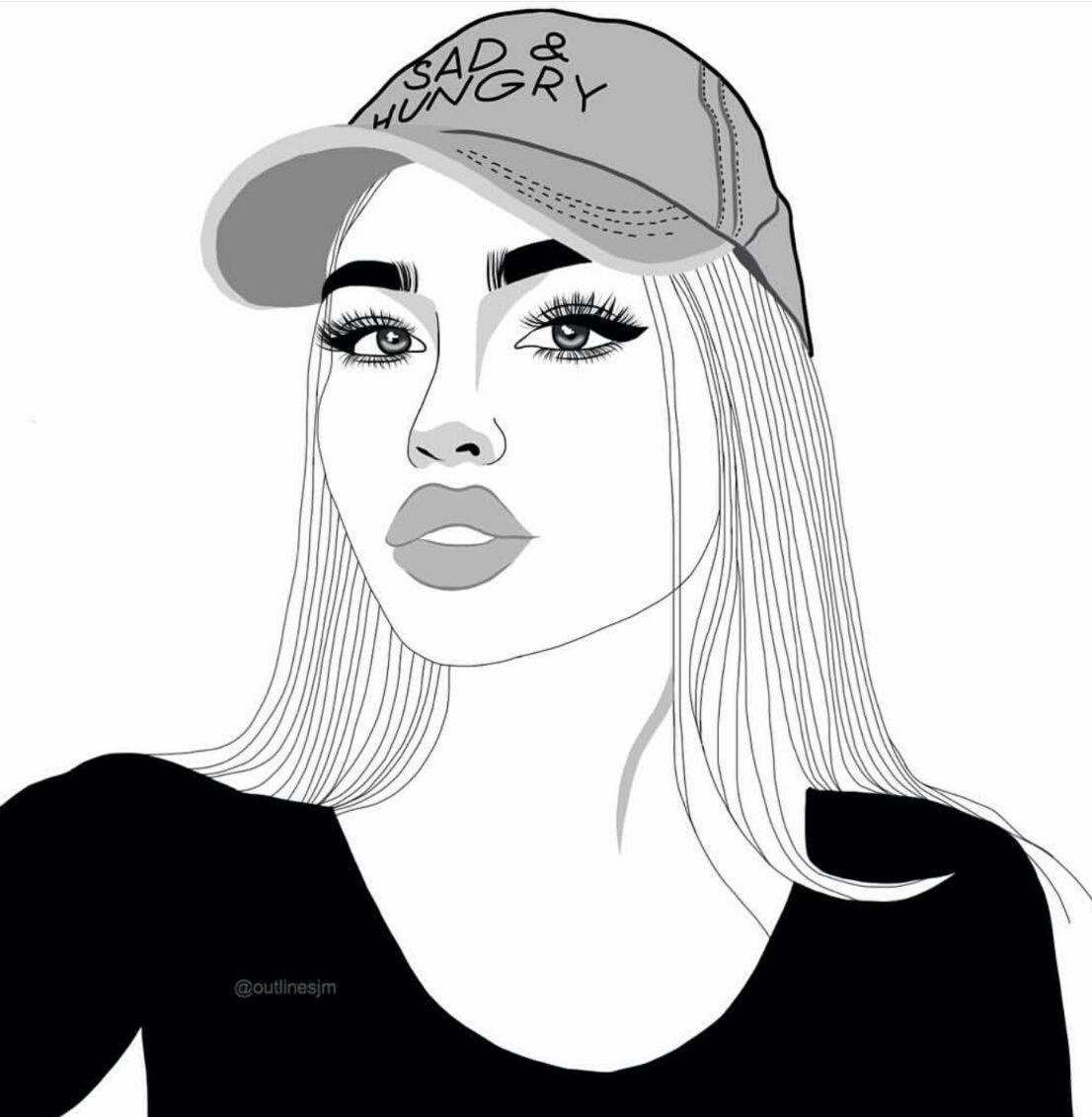 Девушки для срисовки