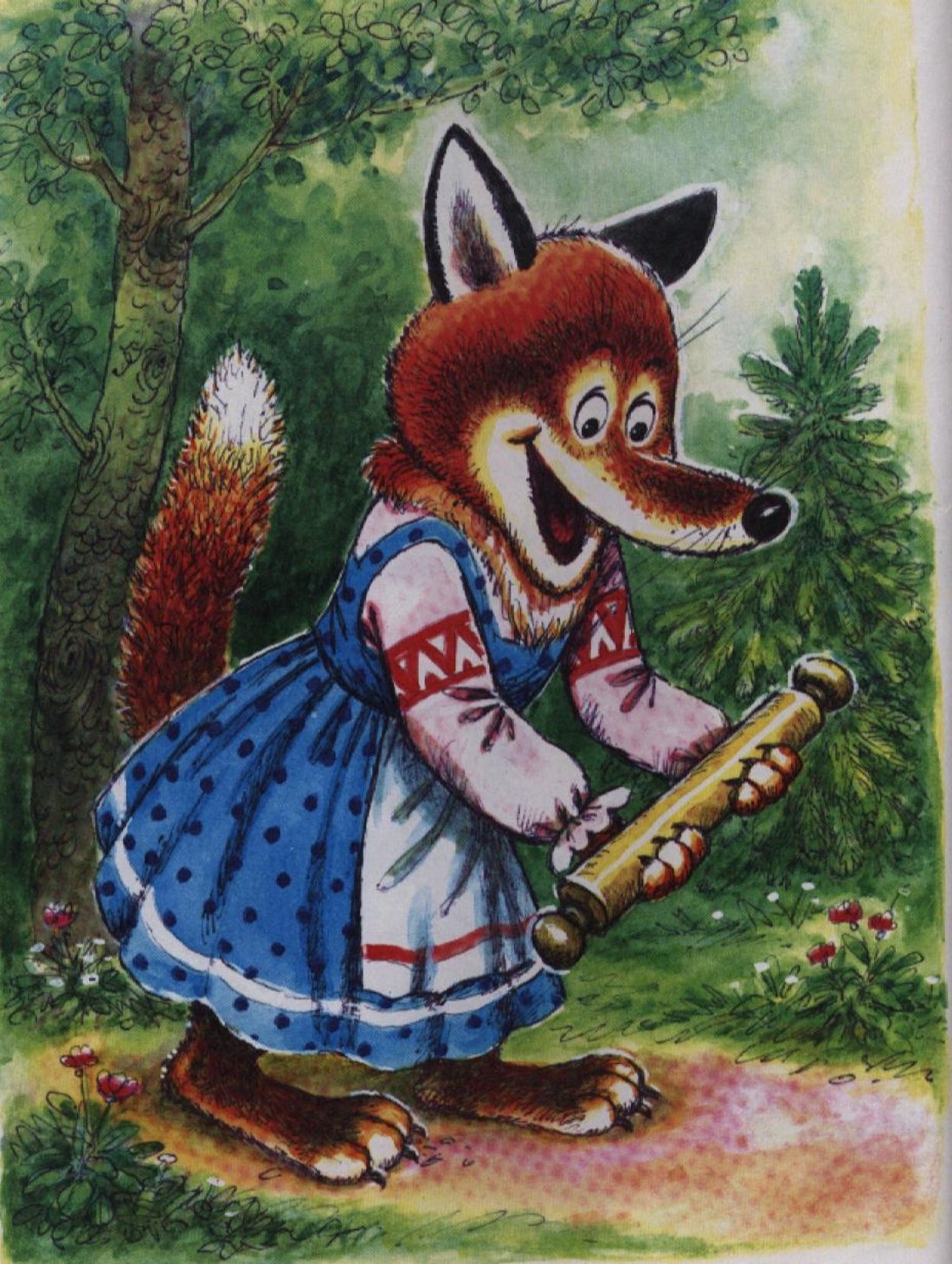 Лисичка со скалочкой Лабиринт