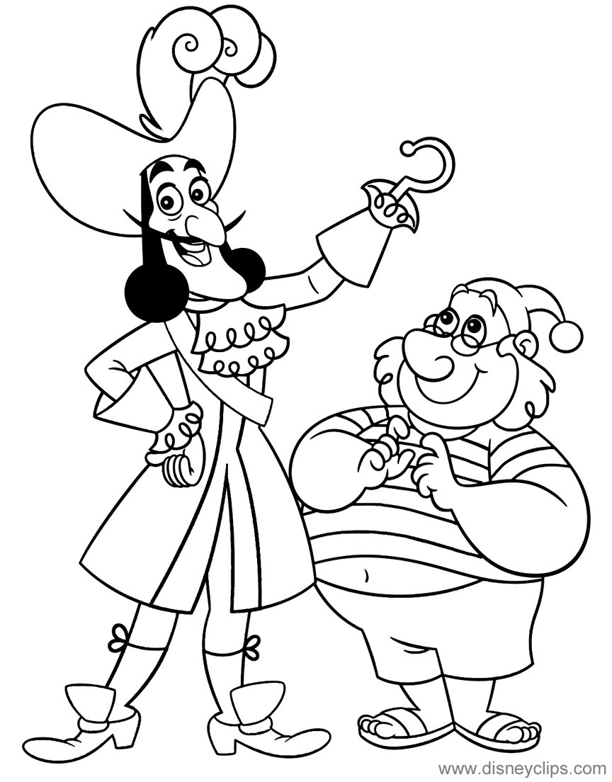 Джейк и пираты Нетландии раскраска