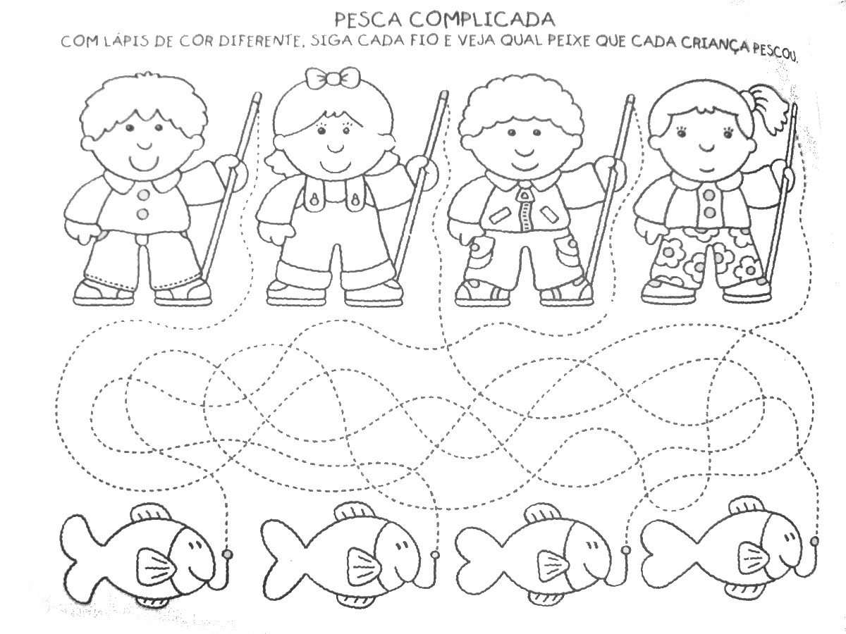 Задания для дошкольников обведи