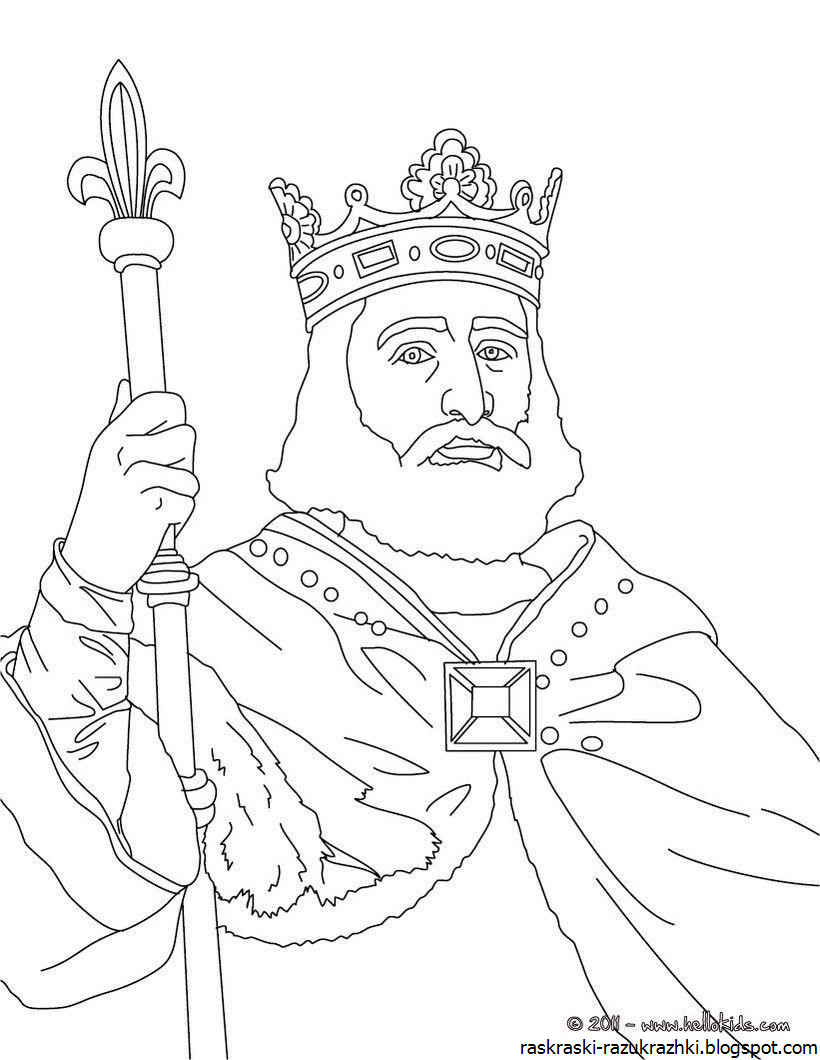 Князь Владимир рисунок