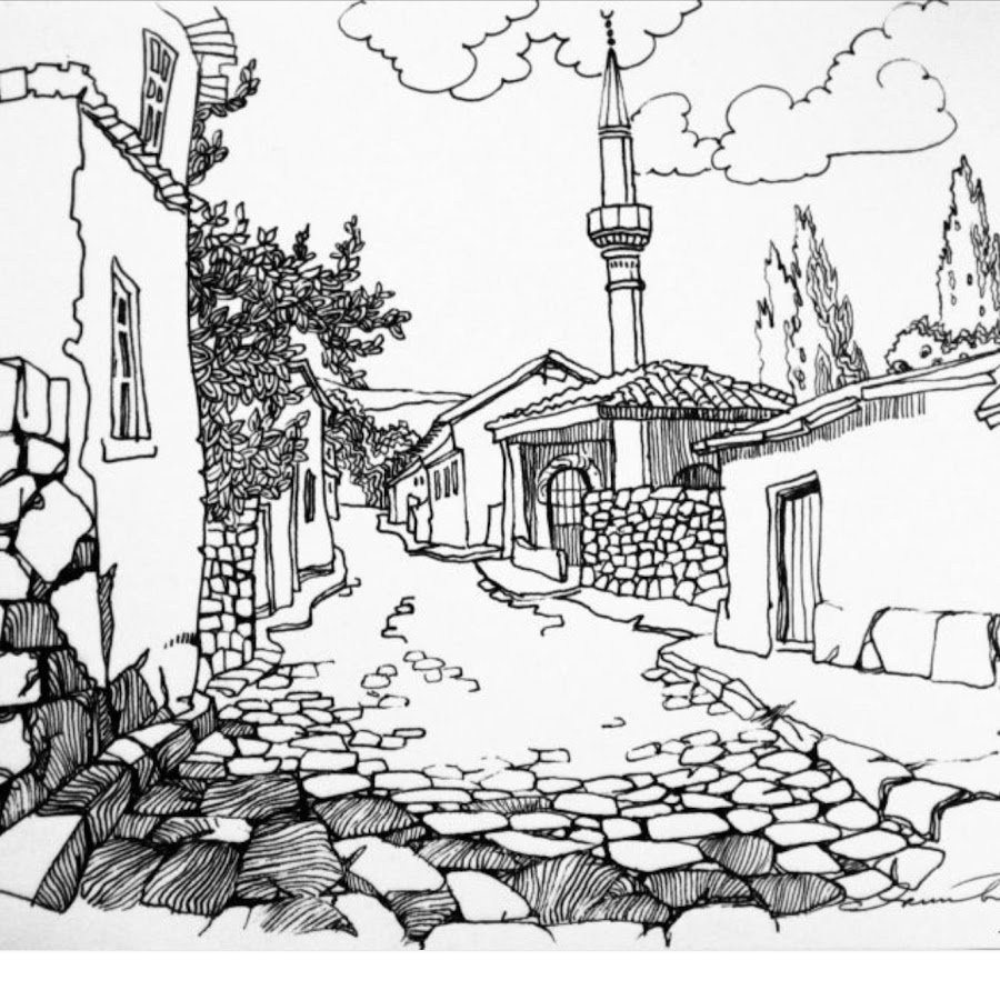 Скетчи для раскрашивания маркерами