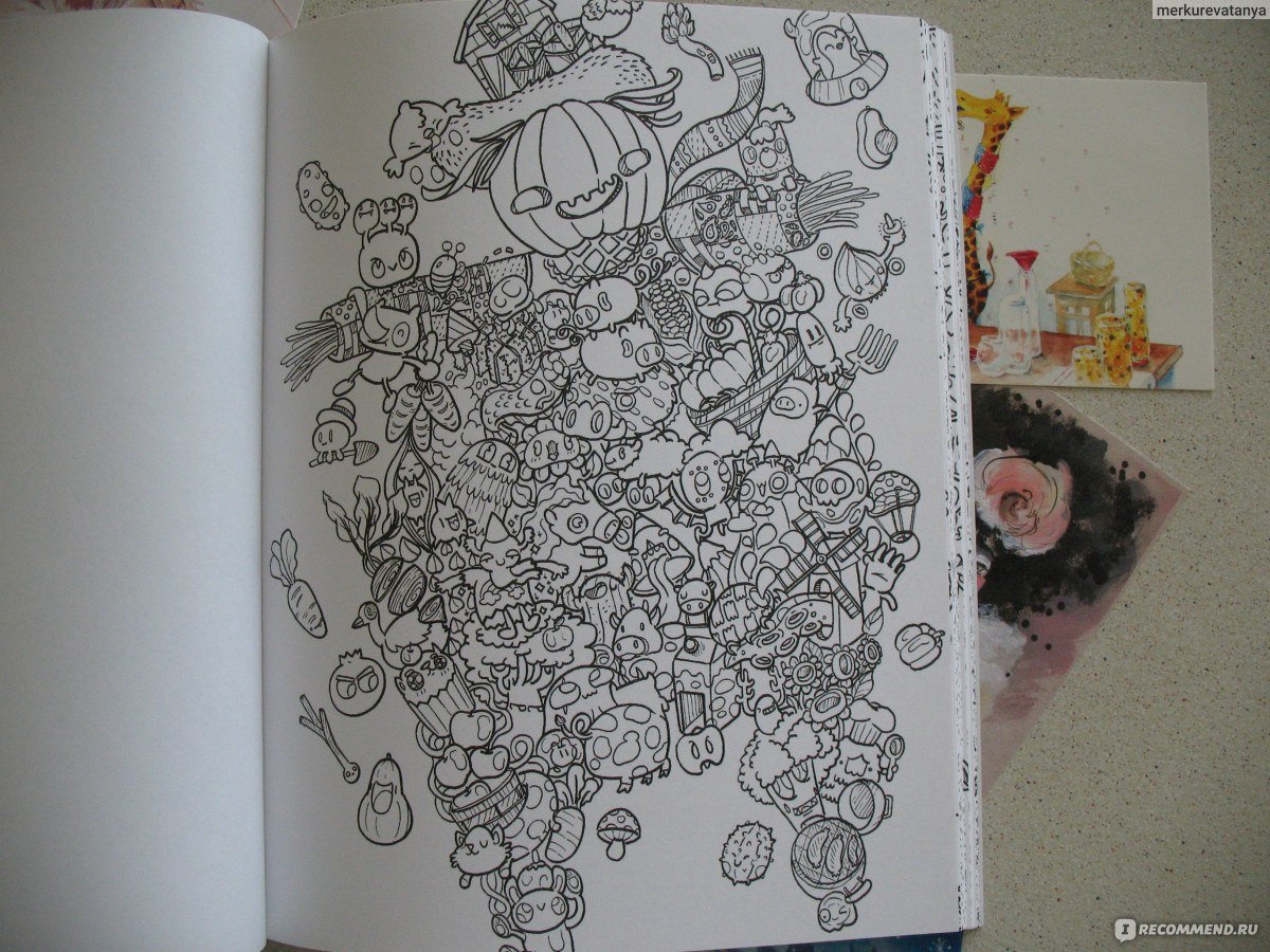 Блокнот для тренировки рисования дудлов