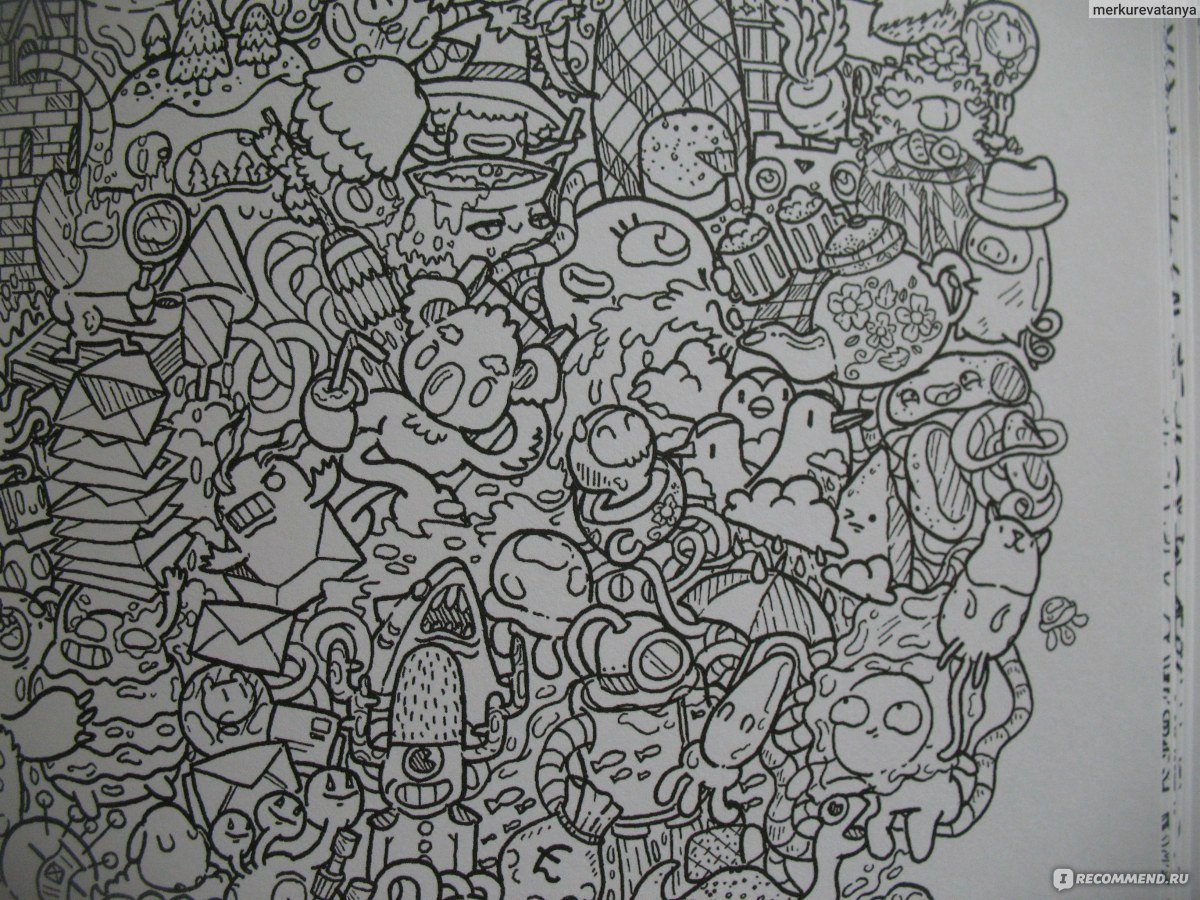 Сборище дудлов раскраска