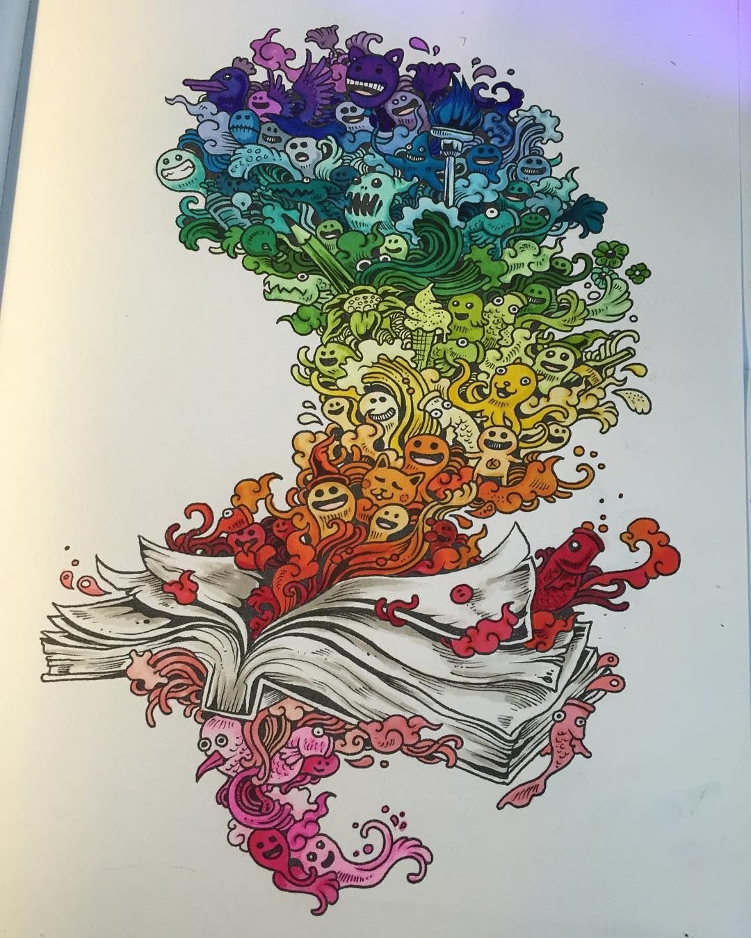 Дудл для раскрашивания