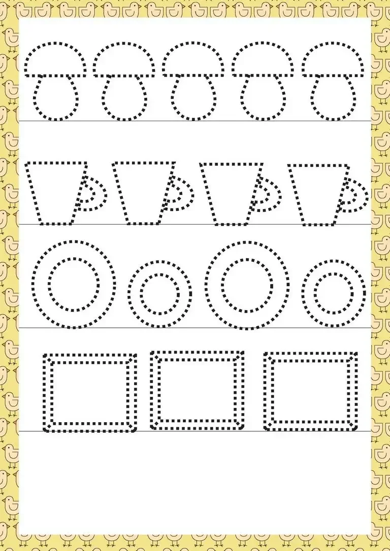 Графомоторные навыки обводилки