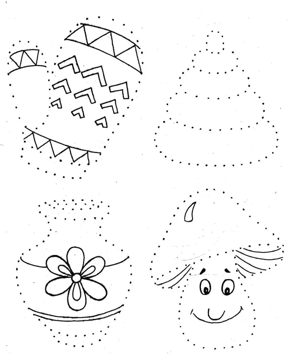 Обведи по точкам