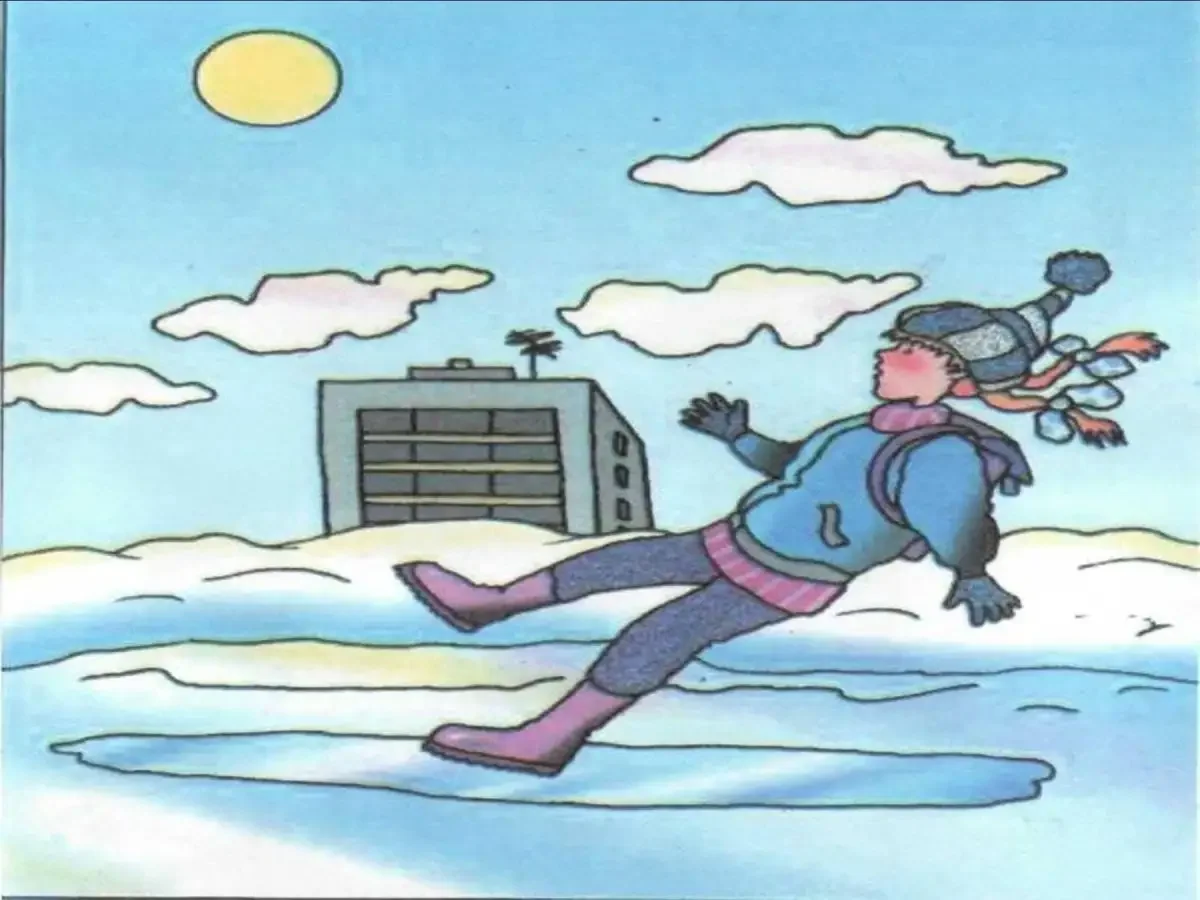 Осторожно тонкий лёд картинки для детей