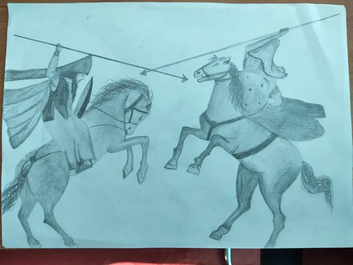 Куликовская битва поединок Пересвета с Челубеем