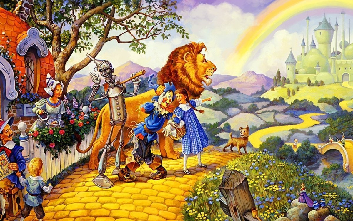 Волшебник изумрудного города Александр Волков иллюстрации