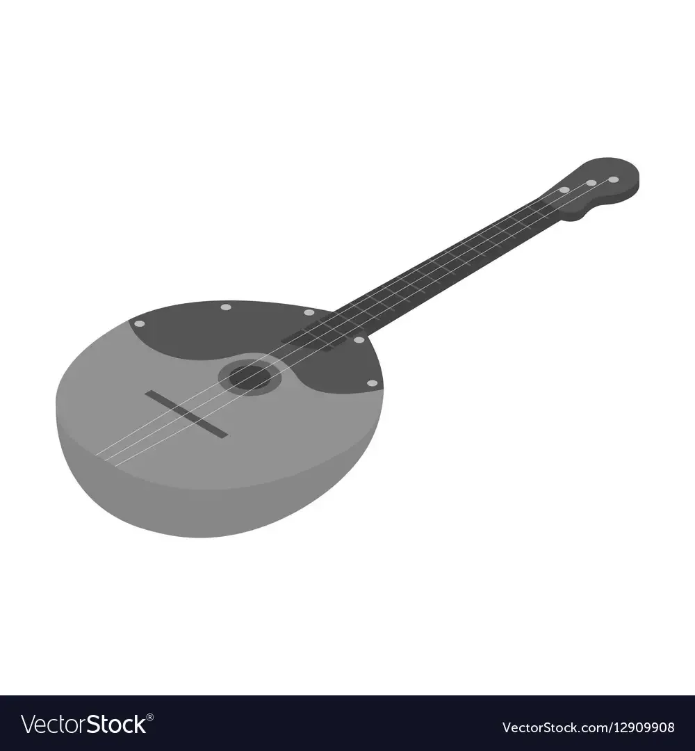 Раскраска инструмент домбра