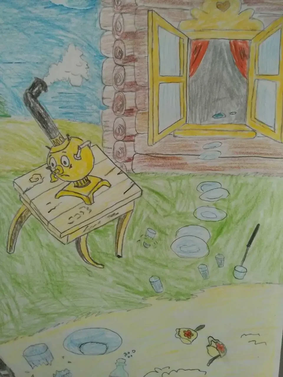 Корней Чуковский раскраски