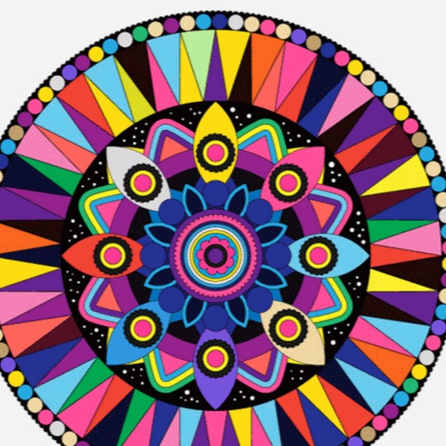 Мандалы для похудения для раскрашивания