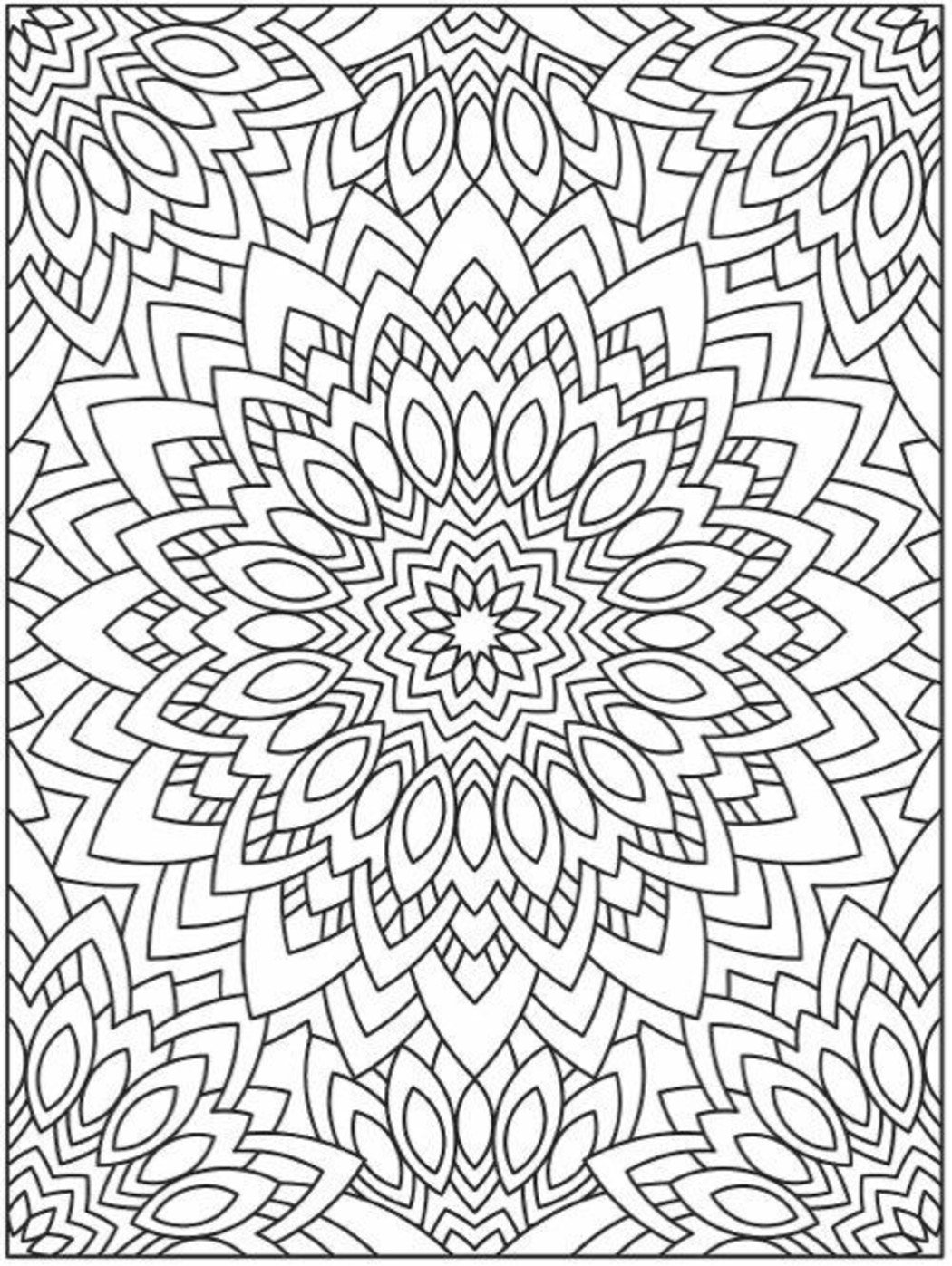 Мандала Геометрическая