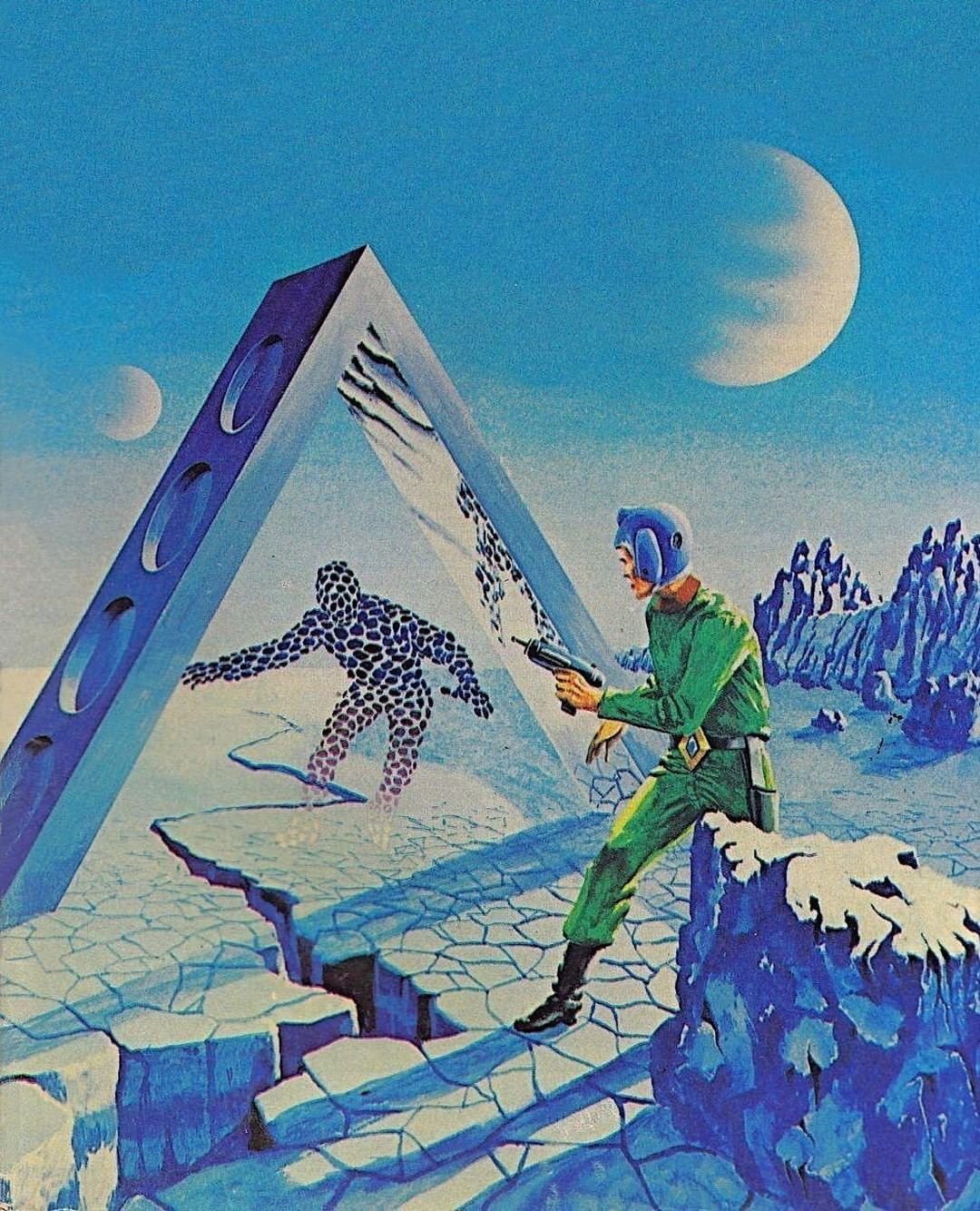 Советская Космическая живопись Кольчицкий