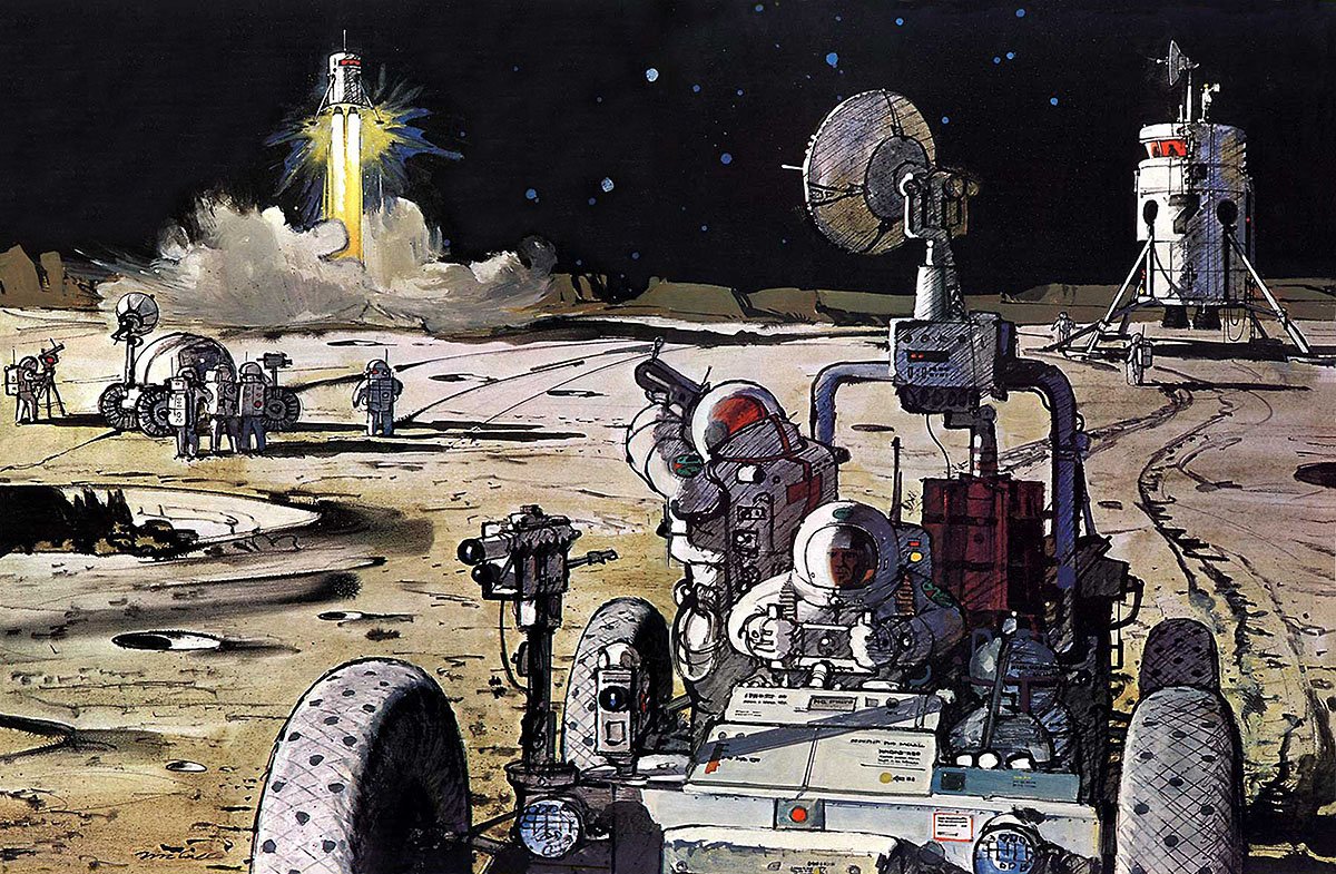 Ретрофутуризм СССР космос