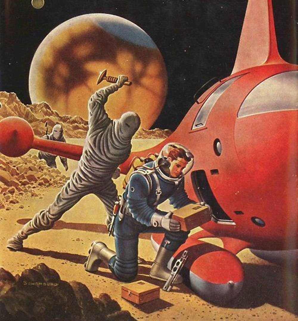 Графические иллюстрации к фантастике