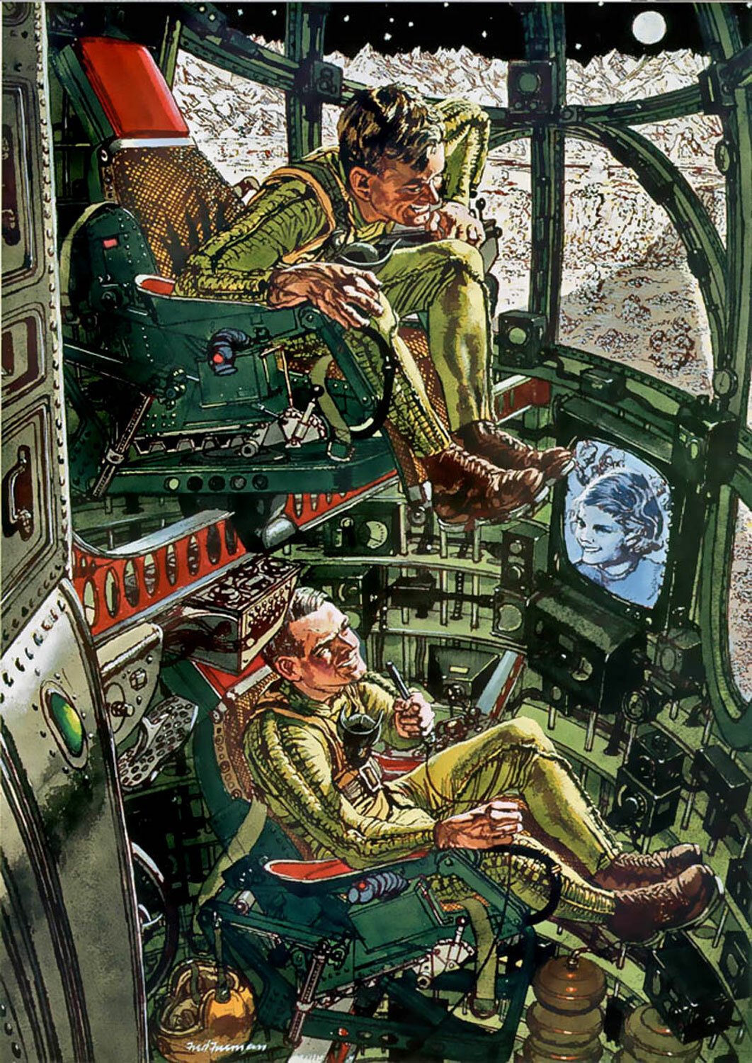 Советские иллюстрации к фантастике