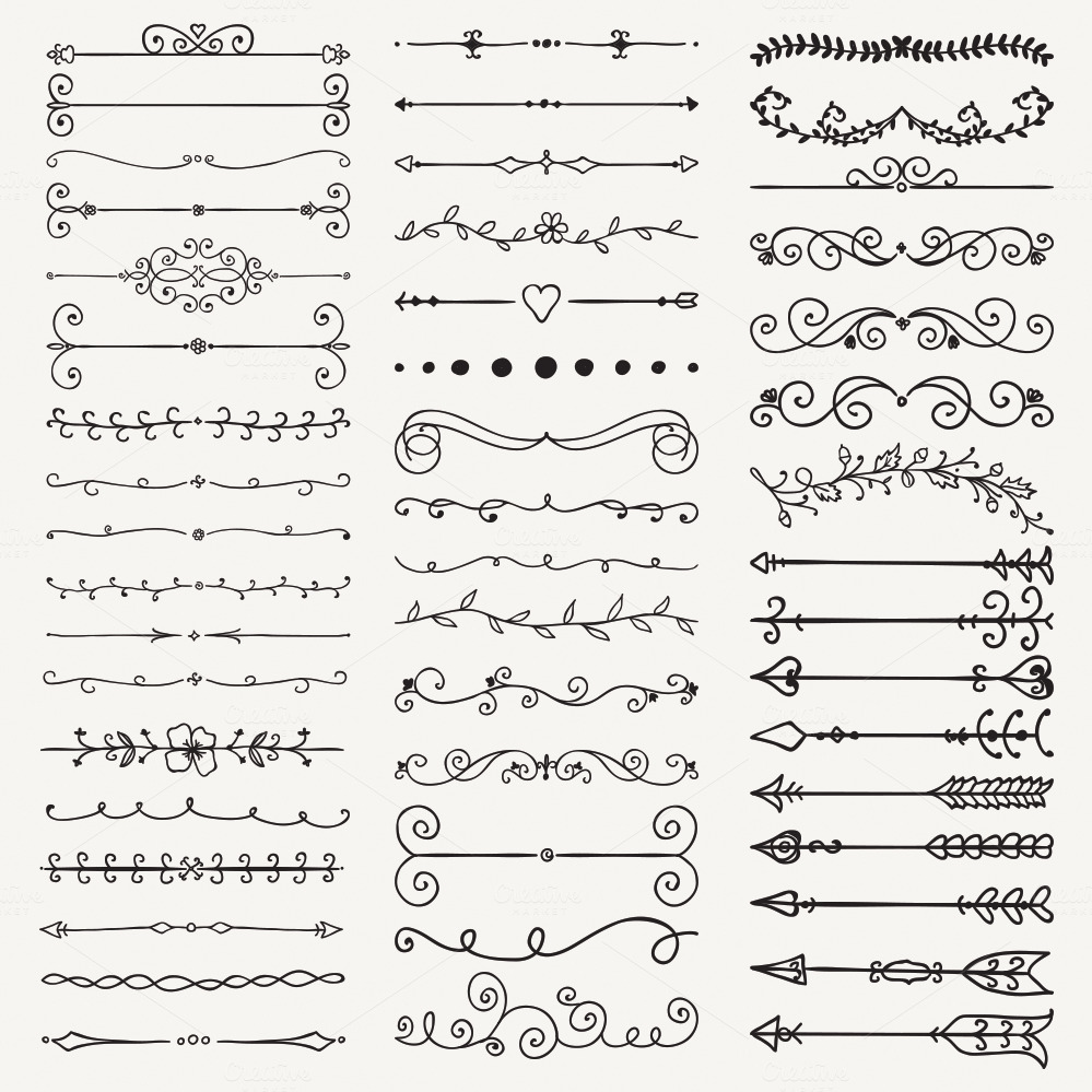Красивые рамки для конспектов
