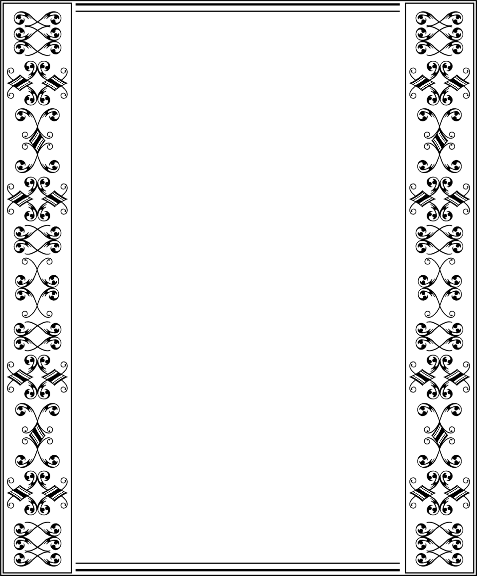 Орнаменты и узоры по краям