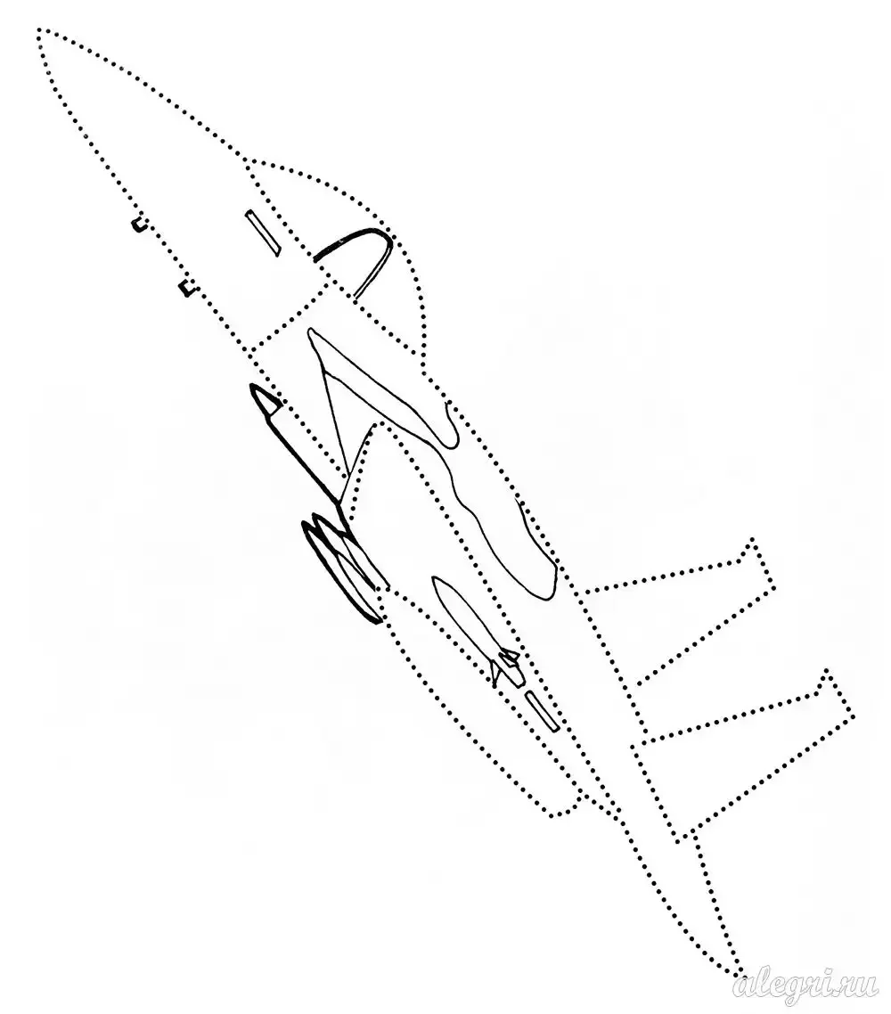 Самолет по точкам