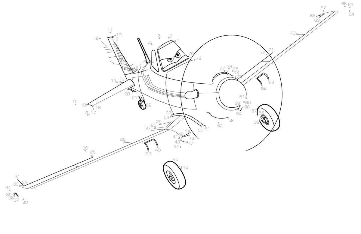 Рисование по цифрам для мальчиков